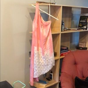 Beautiful 1 shoulder Anthro dress - never worn!